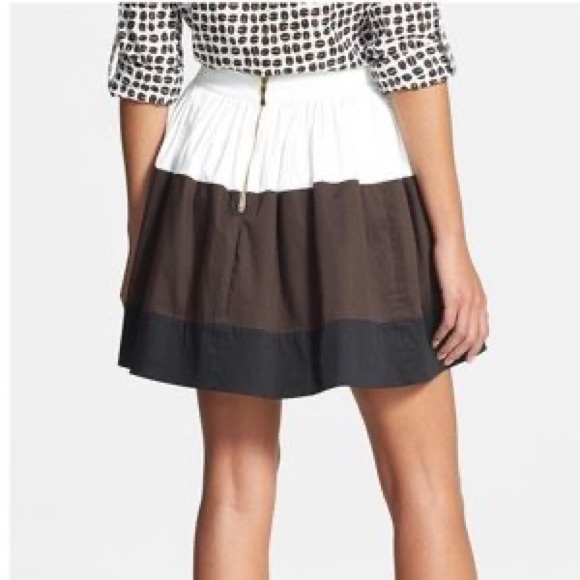 Kate Spade New York Colorblock Coreen Skirt 0 - Picture 2 of 8